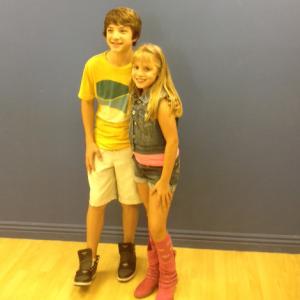 With Jake Short of Ant Farm