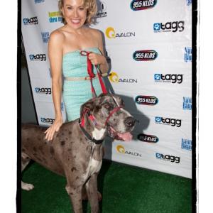Actress Meredith Thomas attends THE EARTH DAY CELEBRITY GREEN CARPET EVENT for Fur  Feather Animal Sanctuary in Hollywood