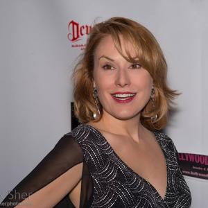 Actress Meredith Thomas arrives at Hellman  Walters Salute to the Stars Academy Awards after party benefiting the Actors Fund March 2 2014 W Hotel Hollywood California