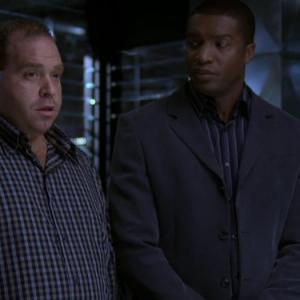 Still of Roger R Cross and Louis Lombardi in 24 2001