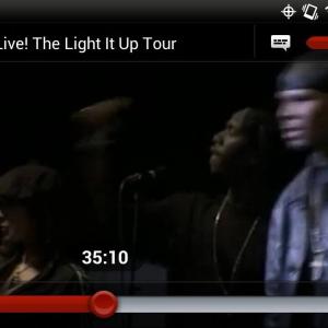 Light it up tour with r.kelly