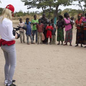 shooting at Roger Federer Foundation  Zambia