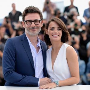 Bérénice Bejo and Michel Hazanavicius at event of The Search (2014)