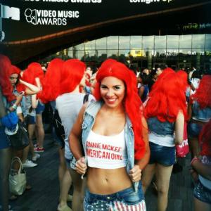 MTV Video Music Awards 2013 Red Carpet Performance for the Bonnie McKee Single 