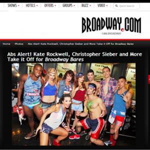 More of Broadway Bares talented cast members flaunt their style backstage