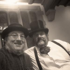 Troy Bogdan  Ed Pfeifer on the set of Steel Town a short historical action drama film that brings to life the violent 1892 Homestead Strike at the Carnegie Steel mills in Homestead PA