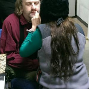 Makeup and Mustache David McCandles LEGENDS  LIES Into The West LionHeart Filmworks
