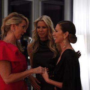 Still of Aviva Drescher and Carole Radziwill in The Real Housewives of New York City 2008