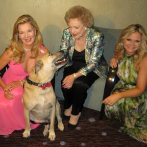 The 2013 Hero Dog Awards with Official SpokesDog Super Smiley Betty White AHA President Robin Ganzert and Megan Blake The Pet Lifestyle Coach