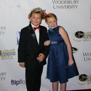 Lacianne Carriere and Zachary Rice at the Burbank Film Festival