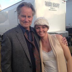 With friend and Co-Actor Sam Shepard, 2014