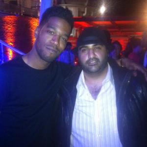 With Kid Cudi in Cannes