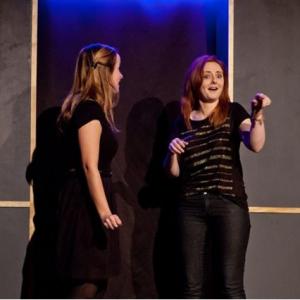 Izzy Steel and Allison Doyle Second City Chicago Driving While Improvising!