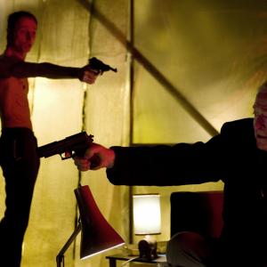 Still of Michael Caine and Sean Harris in Harry Brown 2009