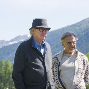 Still of Harvey Keitel and Michael Caine in Jaunyste (2015)