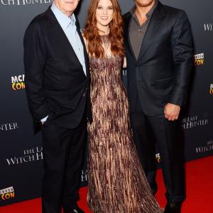 Michael Caine, Vin Diesel and Rose Leslie at event of Paskutinis Raganu Medziotojas (2015)