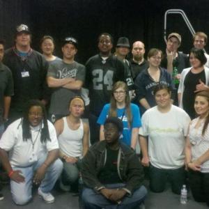 Standing from left: Frank Garbutt, Matthew Toscano, Paulina Kim, Alexander Clague, Bobby Richard, Allison Winter, Jonathan Switzer, Sarah Deister, Jordan Woollen, Paulina Kim, Troy Kallmann, Scott Essman Kneeling from left, Ralph Williams, Miguel 'Mikey' Arce, Jessica Wautlet, Nicole Miller, Jacqueline Bastawroos. Seated: Chelton Perry