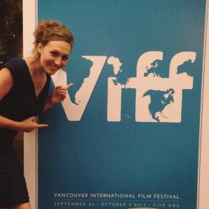 Ava Vanderstarren at VIFF 2015 for the premier of 