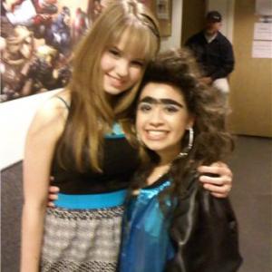 Debby Ryan and Brenda Garcia on the Suite Life on Deck Episode So You Think You Can Date?
