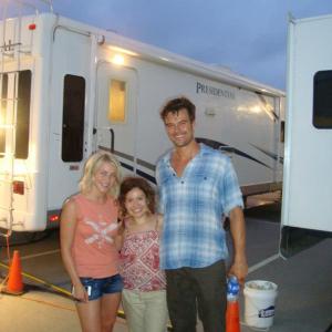 After a long and very fun night of shooting Safe Haven!