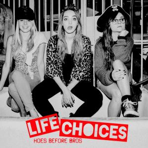 Emma Dumont Tara Lynne Barr and Whitney Rose Pynn in a publicity photo for Life Choices 2015
