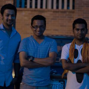 After Shot of Raghav (Day 20) with DP and two Actors