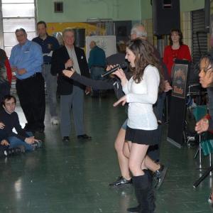 Performing at a NY Families for Autistic Children event