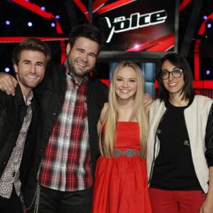 Still of Michelle Chamuel and Danielle Bradbery in The Voice (2011)
