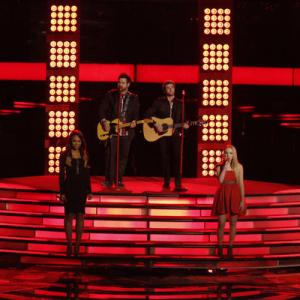 Still of Michelle Chamuel, Amber Carrington and Danielle Bradbery in The Voice (2011)