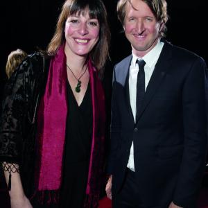 Tom Hooper and Rebecca Root at event of Danu mergina (2015)