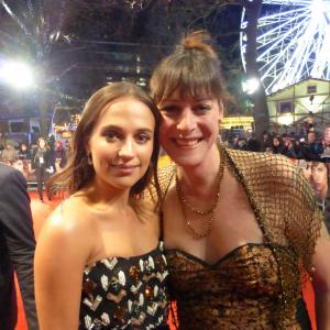 With Alicia Vikander attending the UK premiere of THE DANISH GIRL London 081215