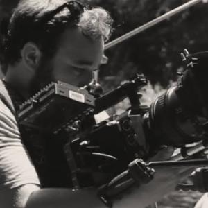 Director Kyle Taubken on the set of AFTERMATH