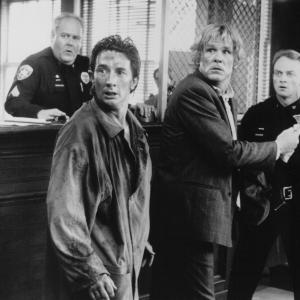 Still of Nick Nolte and Martin Short in Three Fugitives 1989