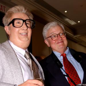 Roger Ebert and Martin Short at event of Primetime Glick (2001)
