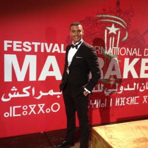 Me at International Film Festival Marrakech