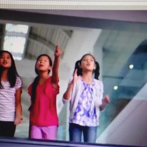 Asia Aragon in a national commercial for Boeing