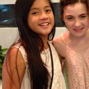 Asia Aragon with Lilla Crawford from Into the Woods