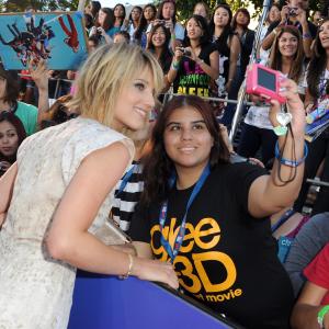 Dianna Agron at event of Glee: The 3D Concert Movie (2011)
