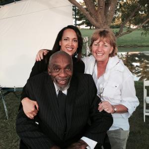 The Ultimate Legacy - Director Joanne Hock, the amazing Bill Cobbs & Kim.