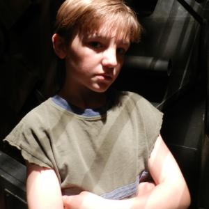 Zach as Young Jack Raiden. On set during the filming of 