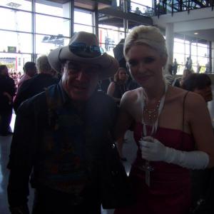 Stephanie May with Molly Meldrum