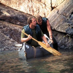Still of Jon Voight and Ned Beatty in Deliverance 1972