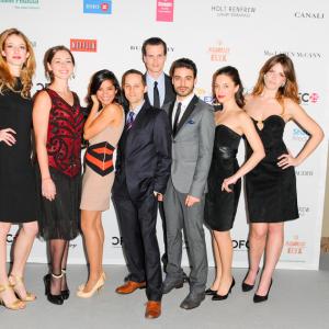 Alexandra Lalonde at CFC Gala & Auction, the Carlu 2013 with Actors Conservatory