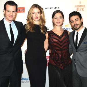 Alexandra Lalonde at CFC Gala  Auction the Carlu 2013 with Actors Conservatorys Craig Henderson Natalie Krill Jade Hassoune