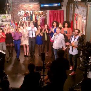 Set of Trending a pilot by Kevin Bright