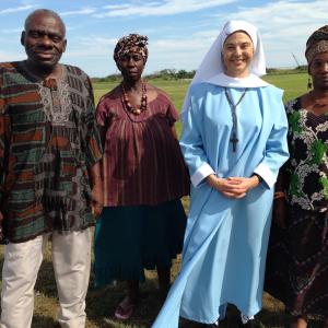 On set for Madame Secretary Episode takes place in African village I play a nun