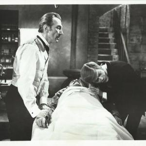 Production Photo Frankenstein Must be Destroyed Peter and I