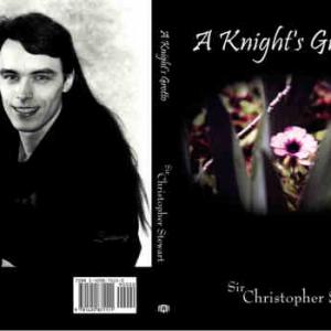 Front and back cover of A Knights Grotto by Sir Christopher Stewart published by authorhouse