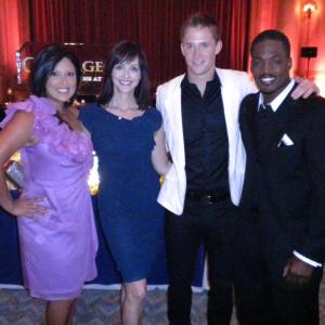 COURAGEOUS red carpet event with Angie Nelson, Ben Davies and TC Stallings (Advantage Actors)