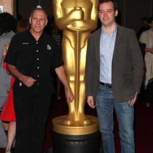 Filmmakers Jon Alpert L and Matthew O Neill attend the Academy of Motion Picture Arts and Sciences presents Oscar Celebrates Docs at the Academy of Motion Picture Arts and Sciences on February 20 2013 in Beverly Hills California